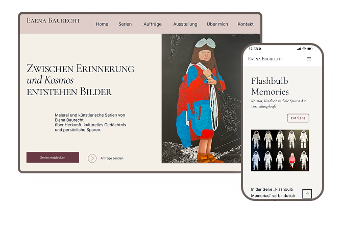 Startseite 16 Webdesign und Branding Beispiel von Stilwerkstatt